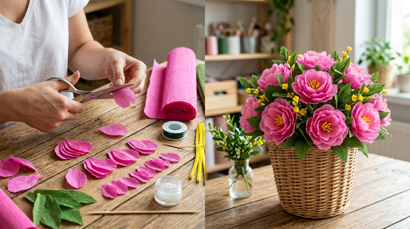 How to Make Beautiful Flowers from Shopping Bags: A Step-by-Step Guide
