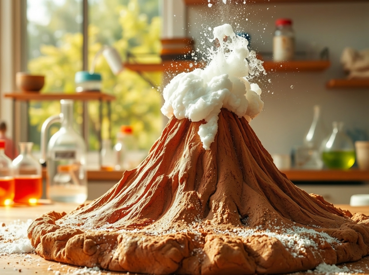 A fun volcano experience