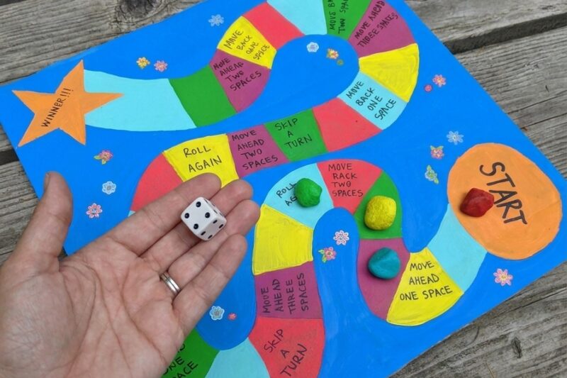 An easy-to-make game for children: 7 Best Fun Ideas