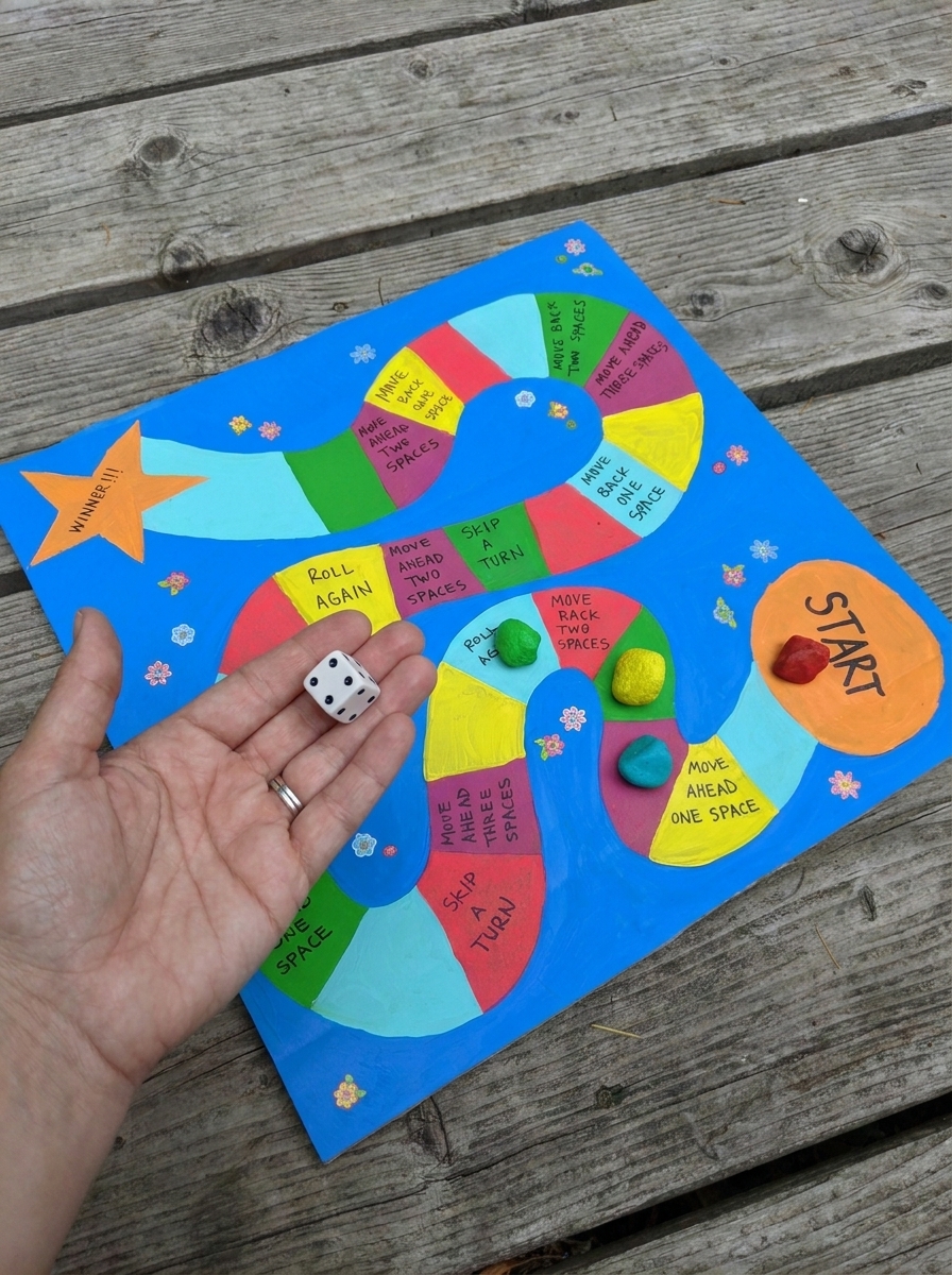 An easy-to-make game for children