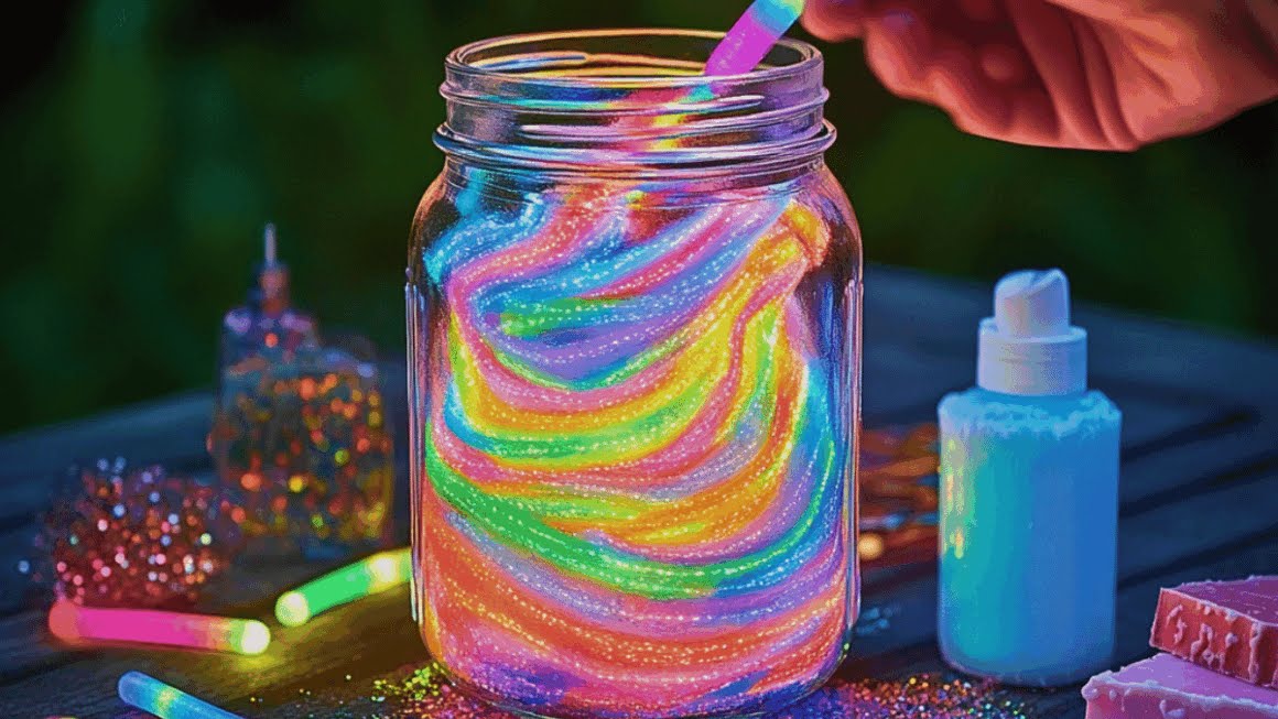 Create an amazing glow jar