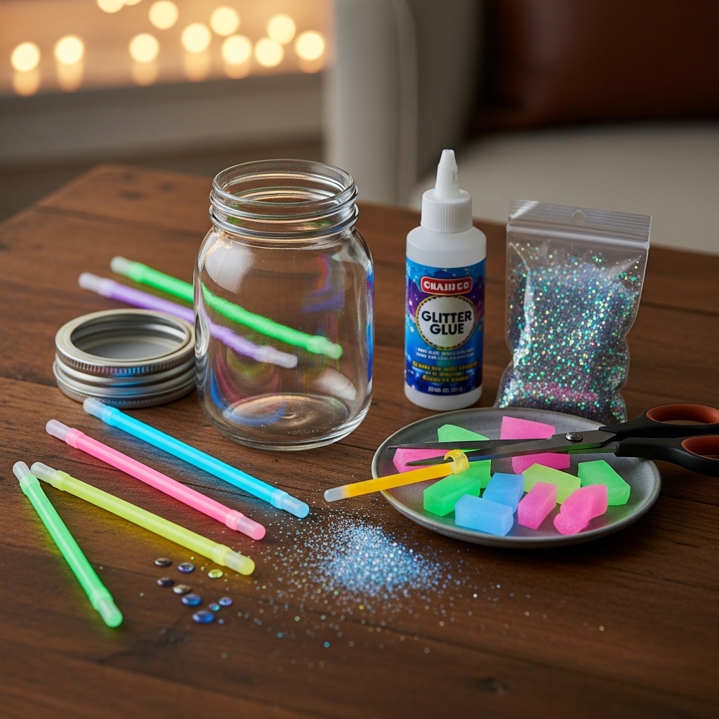 Create an amazing glow jar