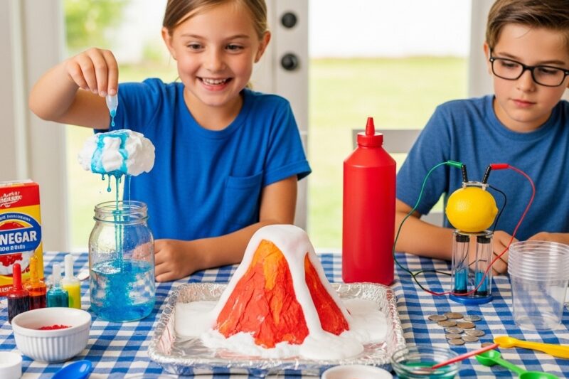 Easy science experiments for kids at home: 7 Best Ideas