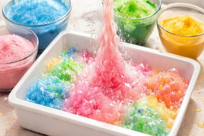 Exciting toys made from baking soda and vinegar: top 4 hacks