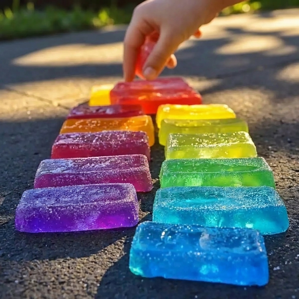 Frozen ice hand craft