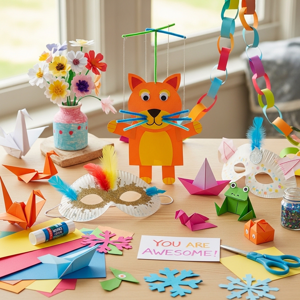 Fun paper crafts for kids