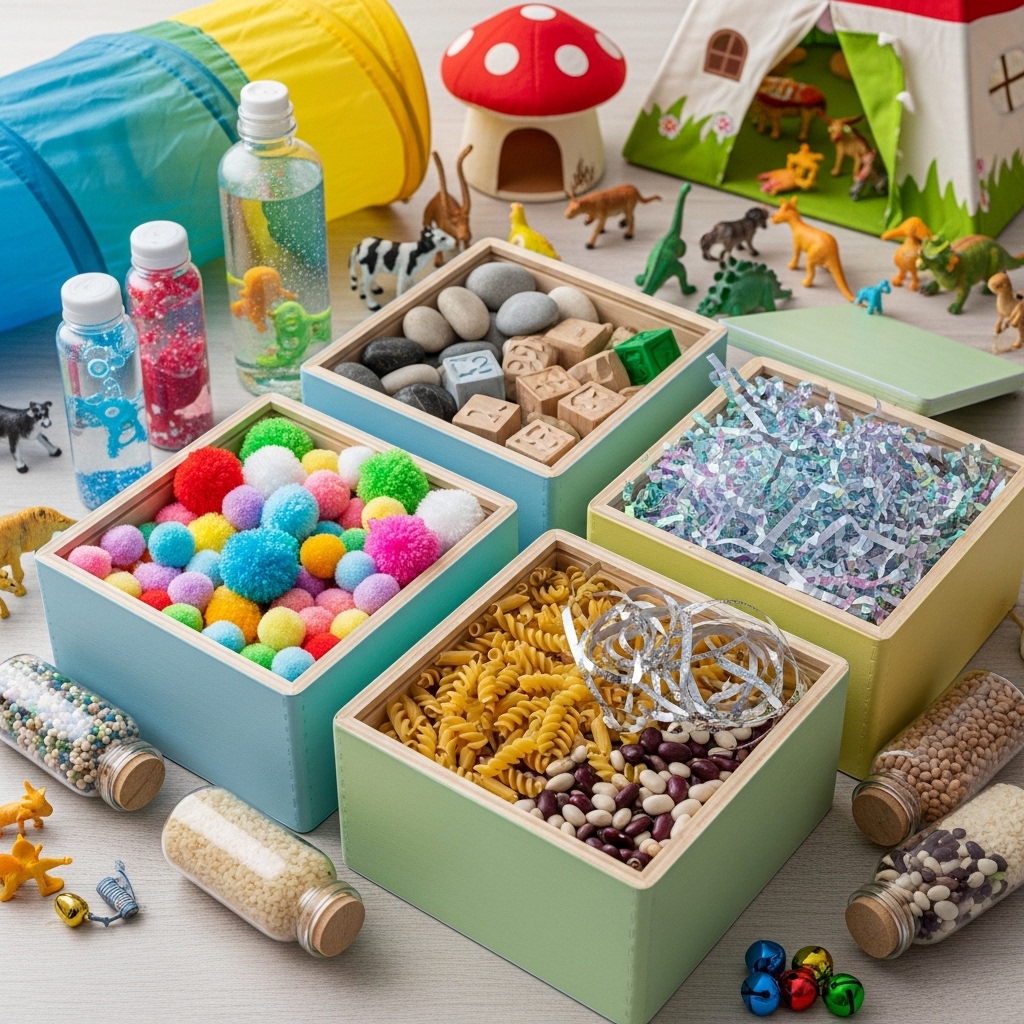 Ideas for sensory play for toddlers