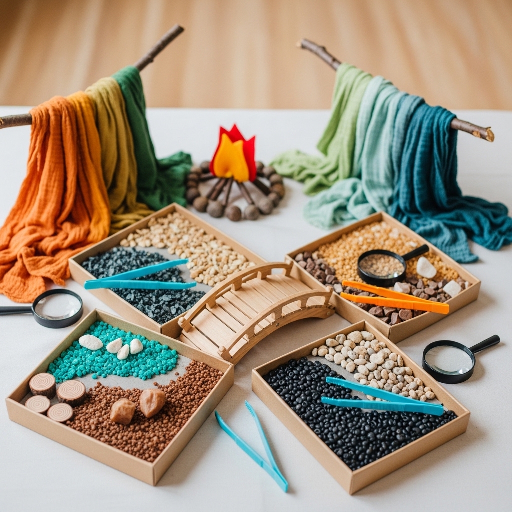 Ideas for sensory play for toddlers