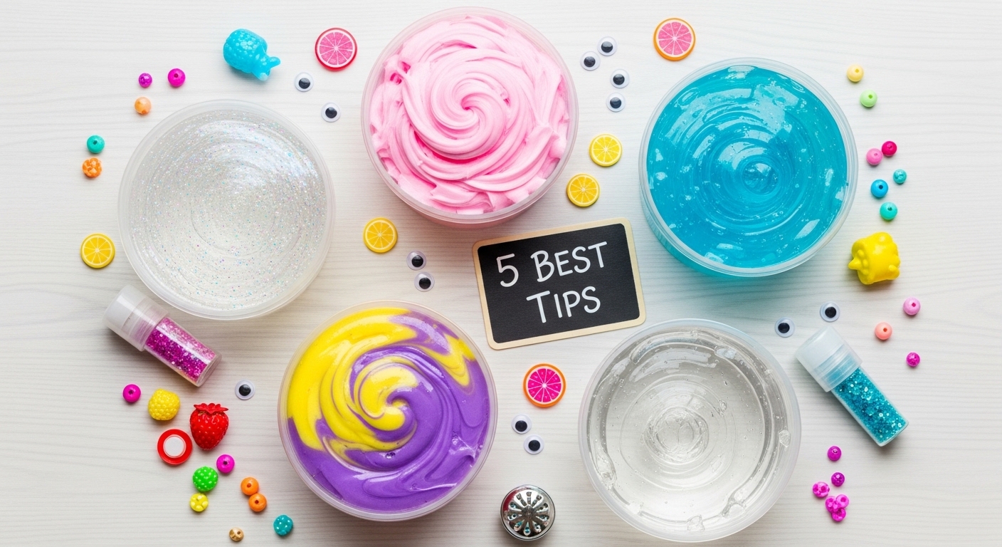 It usually makes clear slime that children love.