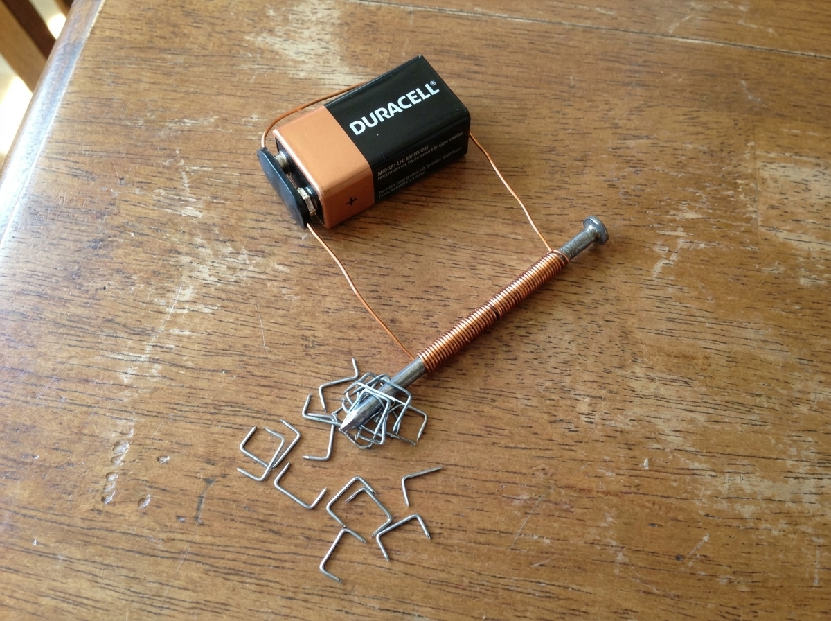 Making a simple magnet