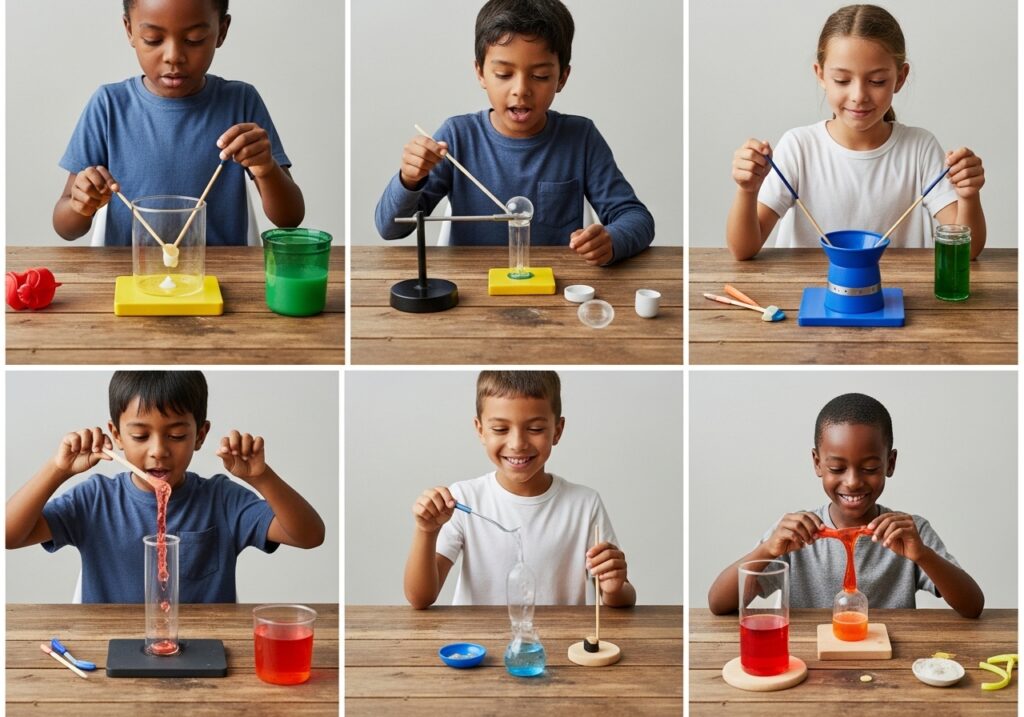 Simple Science Experiments for Kids at Home 7 Cool Ideas Fun scientific innovations using simple tools