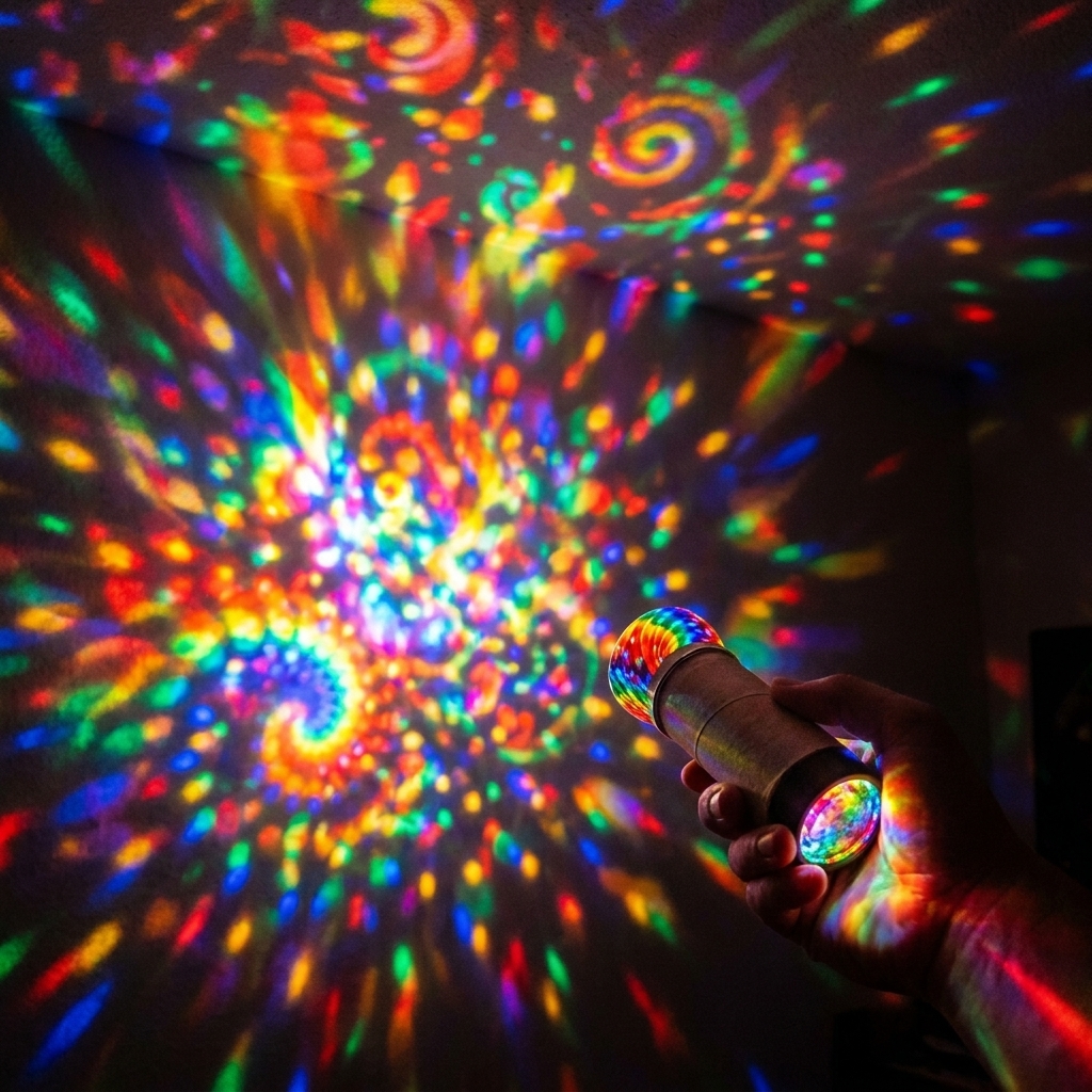 Create an amazing rainbow projector at home