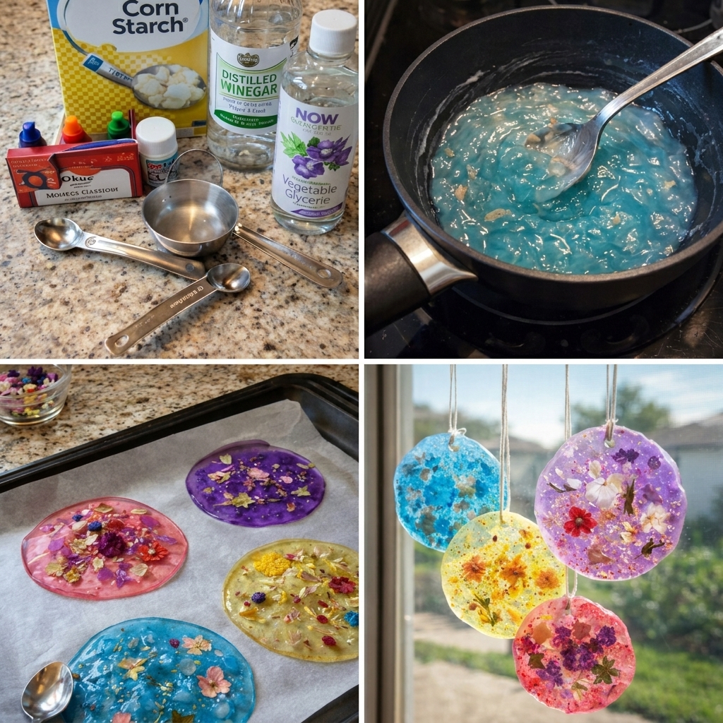DIY candle making tutorials using candle sand