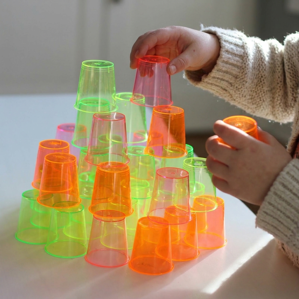 Fun and creative ideas using plastic cups