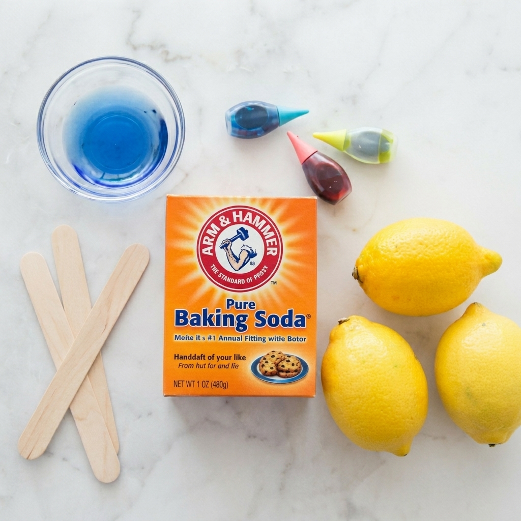 How to make a raging lemon volcano