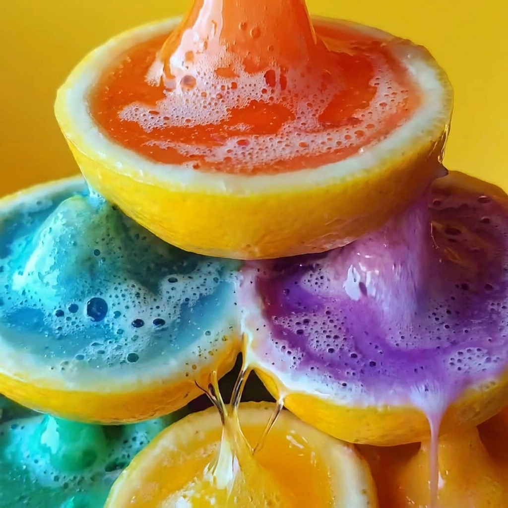 How to make a raging lemon volcano