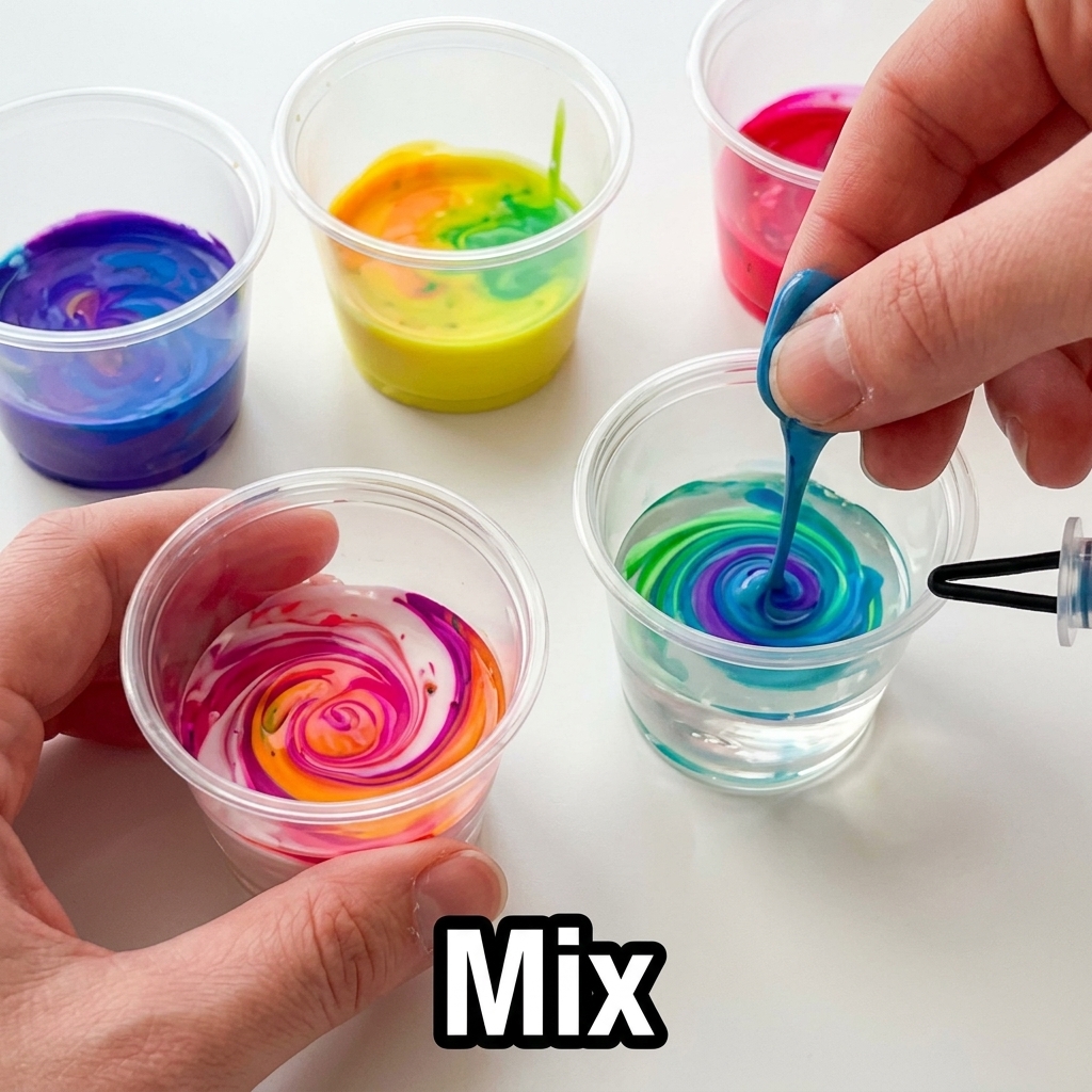 How to make rainbow sun pendants using clear glue at home