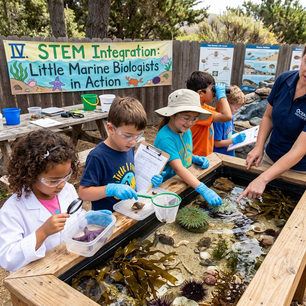 IV. STEM Integration Little Marine Biologists in Action