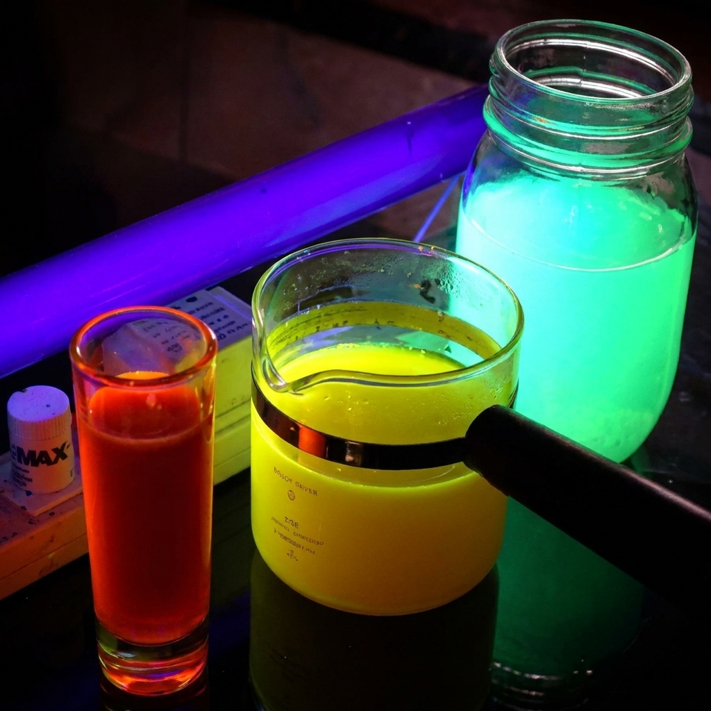 Make a rainbow lava lamp using simple household ingredients.