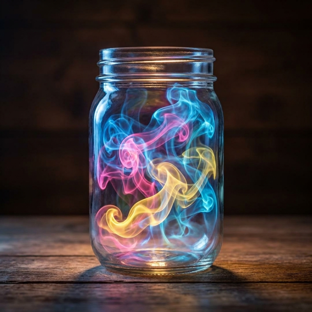 Make a rainbow lava lamp using simple household ingredients.