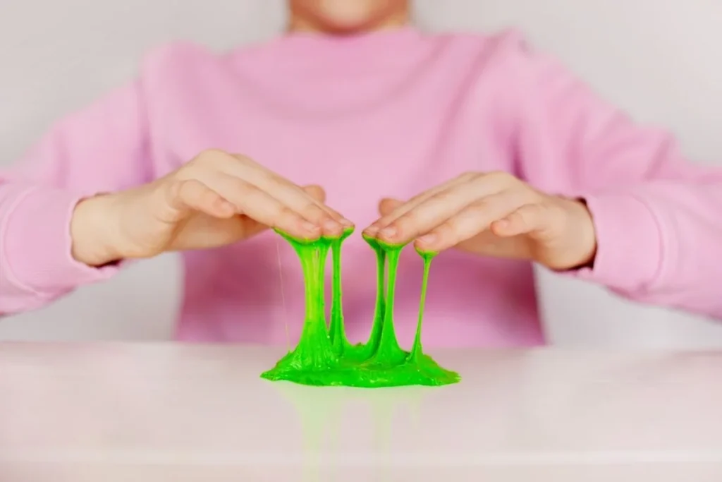 Make your own ocean slime, no borax needed