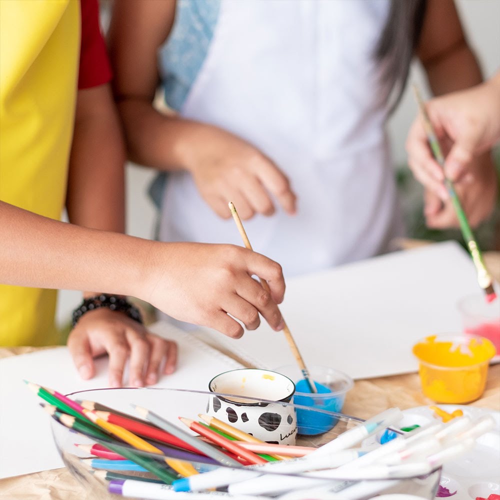 More than 8 art projects for preschool children