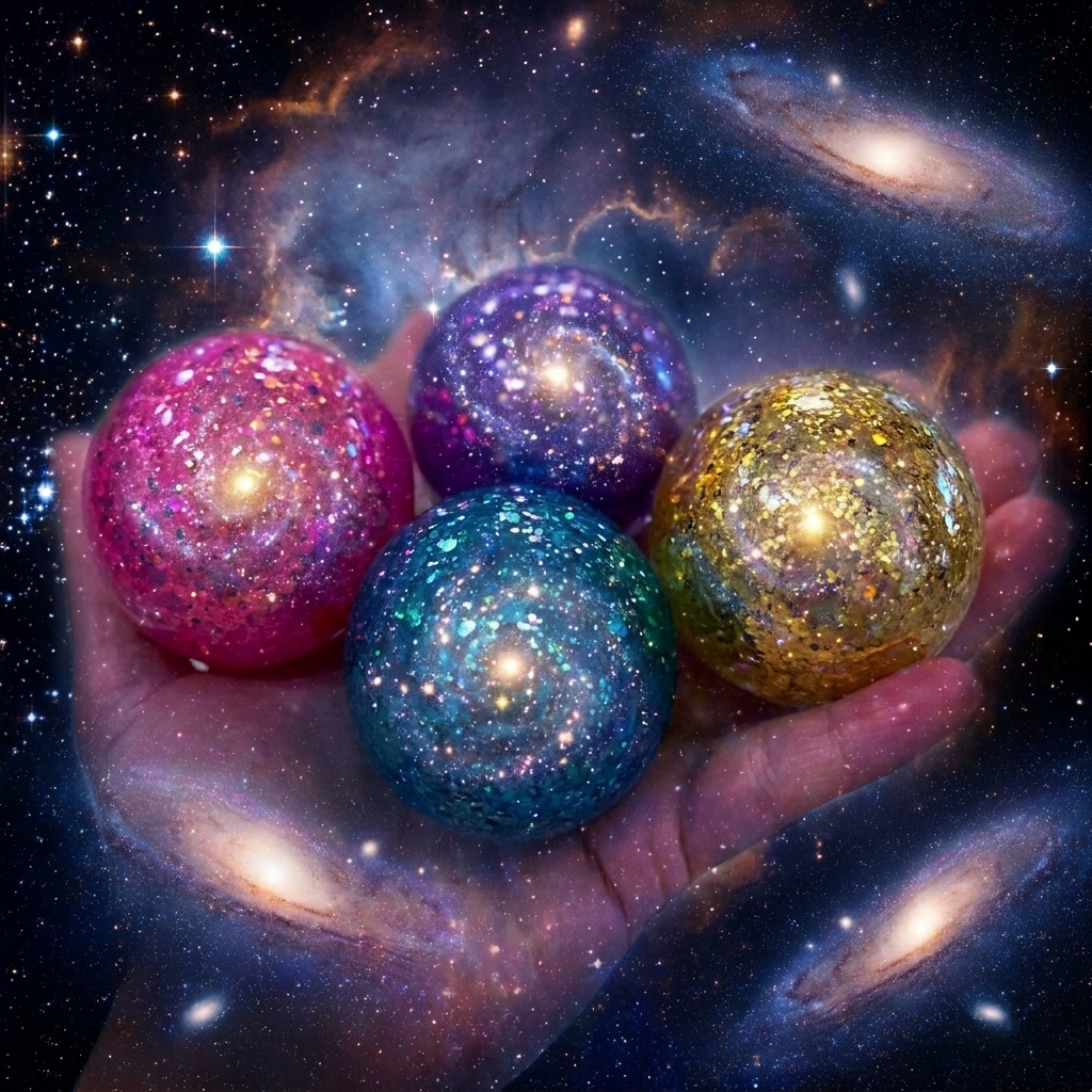 Sparkly Bouncing Balls