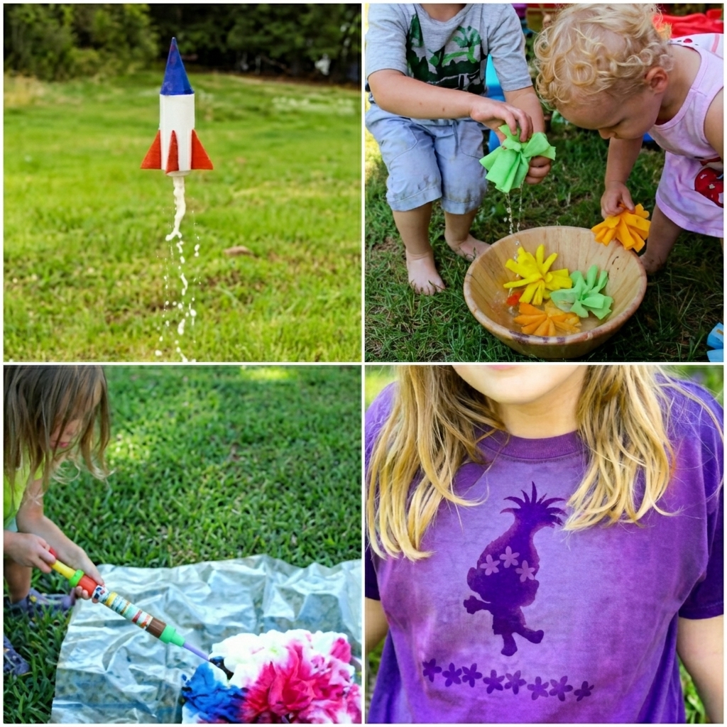 Summer camp activities