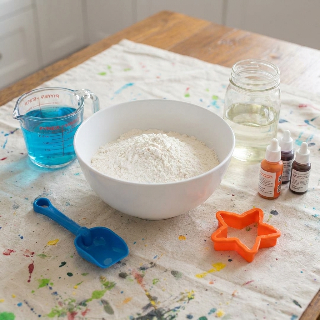 The Moon Sand Recipe That Keeps Sensory Activity Tables Busy for Hours