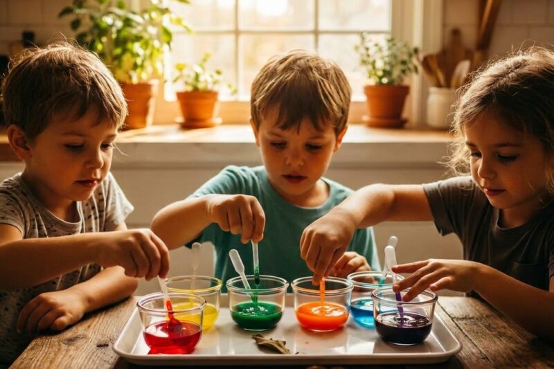 color mixing experience for children: 7 Best Fun Color Games