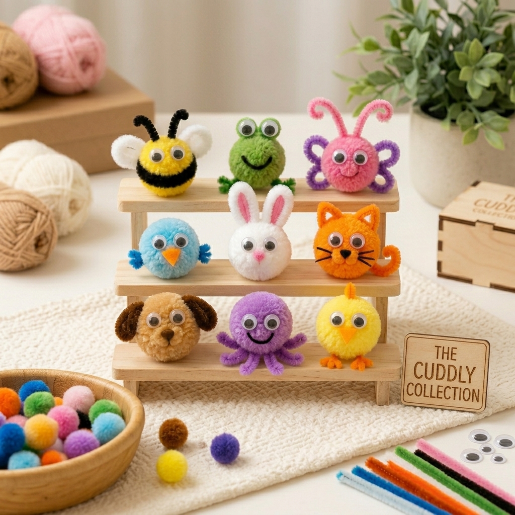 A creative idea to entertain children using store products