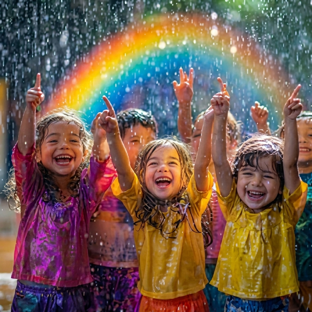 A rainbow