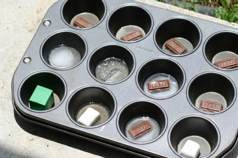 A Science Experiment That Children Love: What Melts in the Sun? How to Do 5 Easy Activities