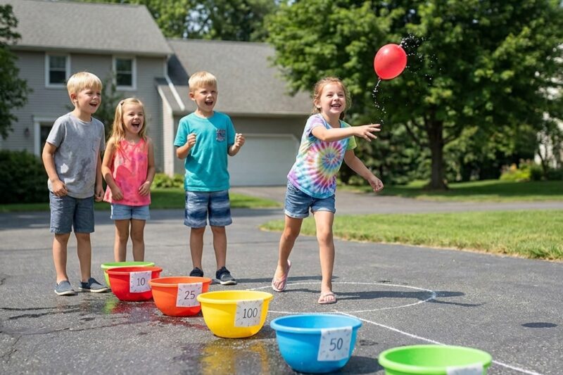 A water game that children love this summer: 10 Best Travel Fun Ideas