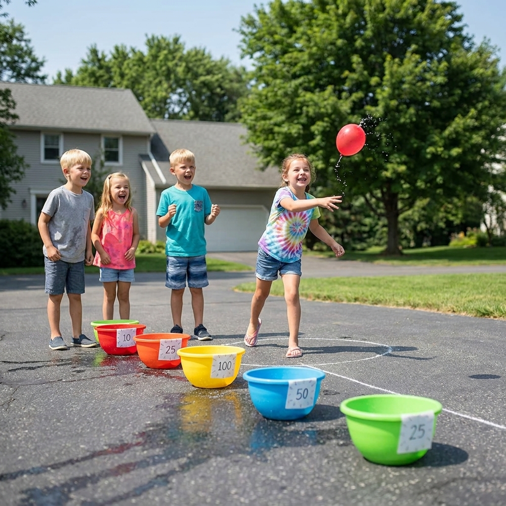A water game that children love this summer