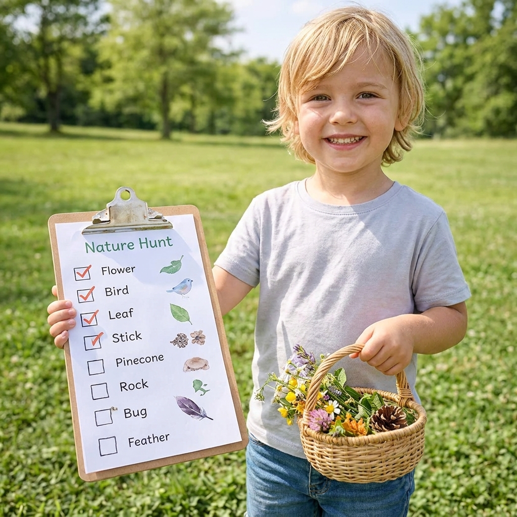 An easy backyard activity we used all summer