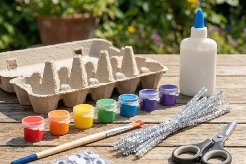 Art ideas for kids using egg cartons 7 Best Easy Crafts
