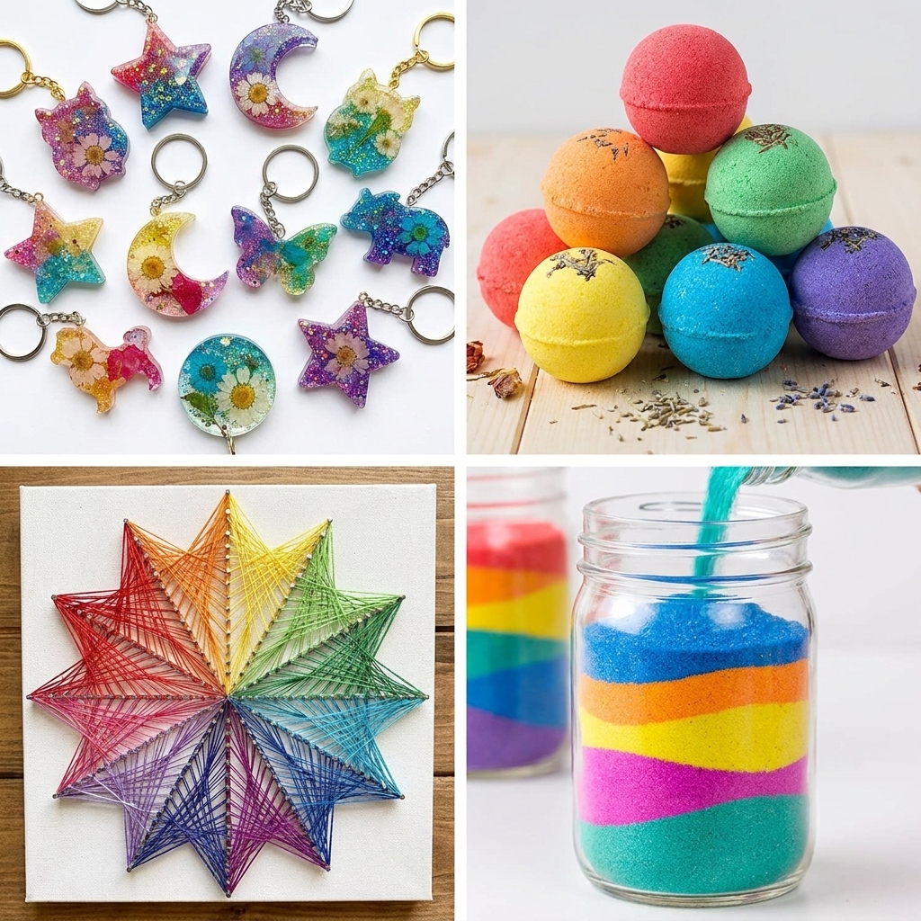 Art ideas using melted wax crayons