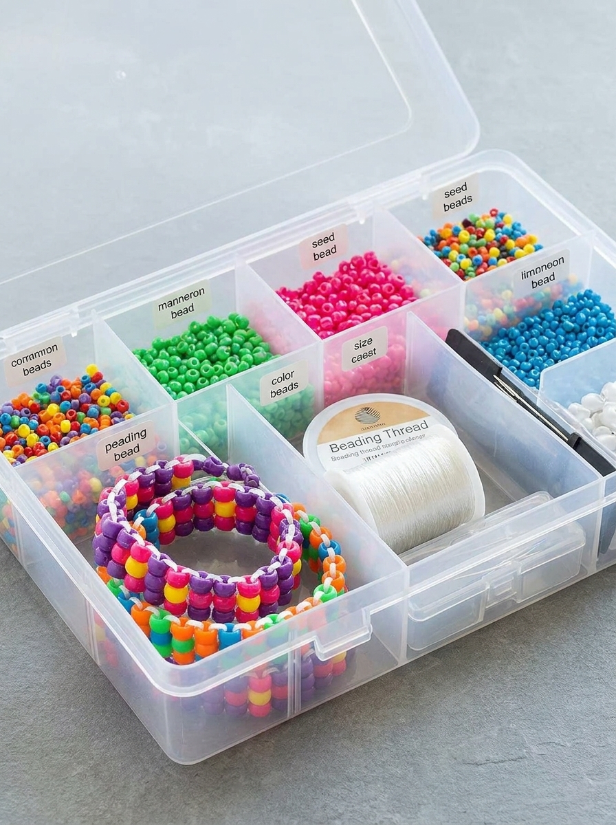 Bracelet of colorful beads
