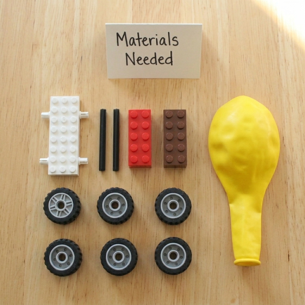 Building a car powered by balloons