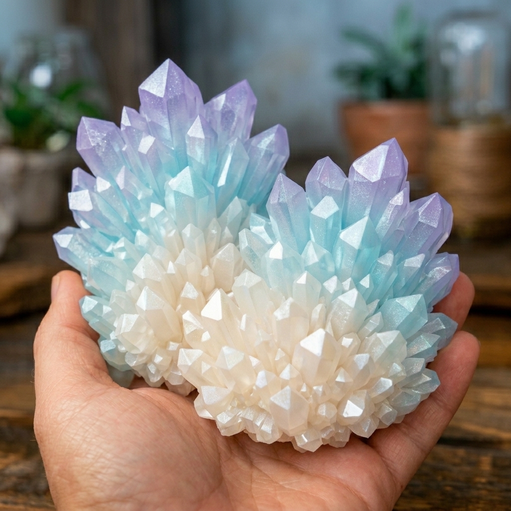 Children's Colored Crystal Growth Experience