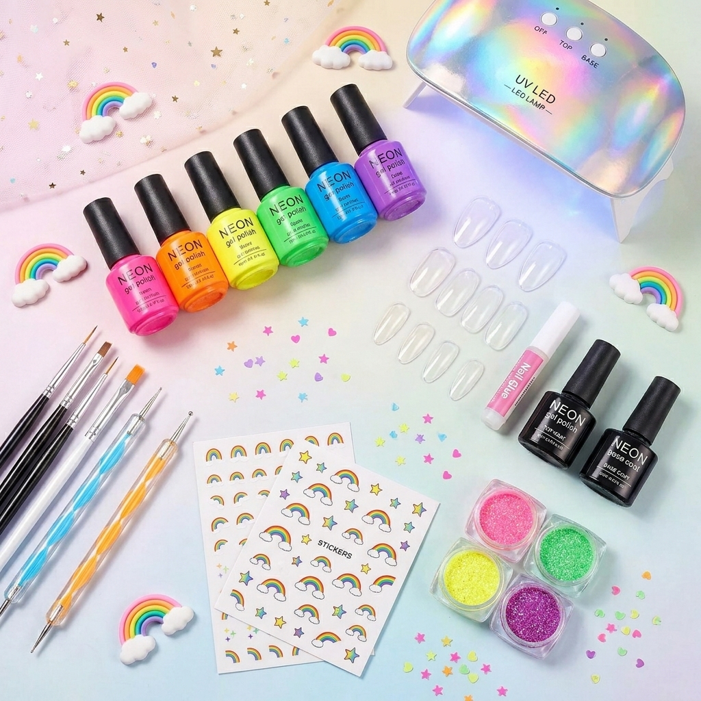 Colorful nail designs