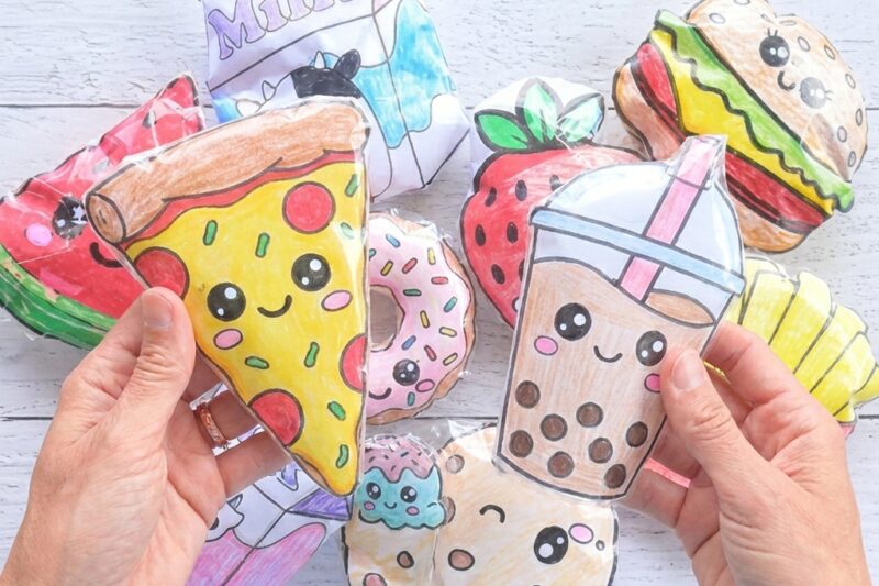 DIY Paper Squishy Strawberry: How to Make 7 Easy Crafts