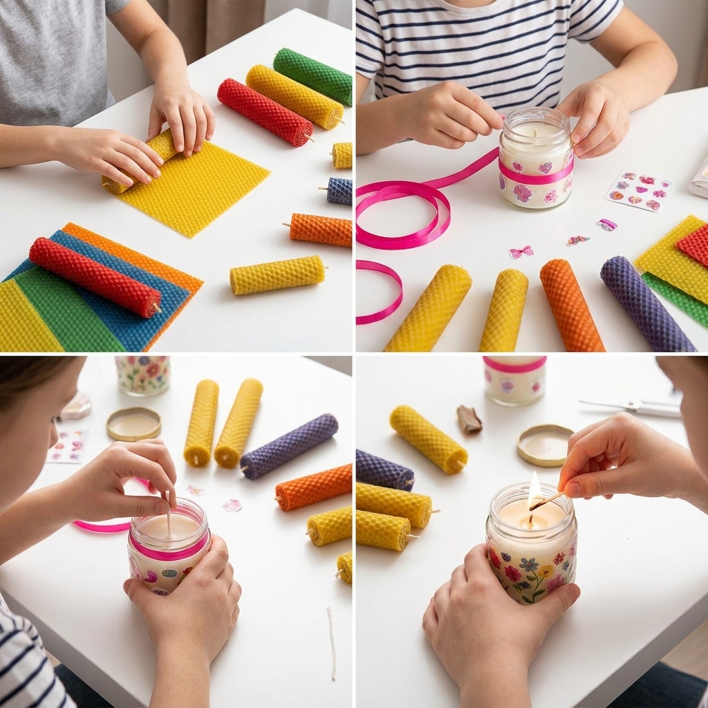 DIY candle making ideas