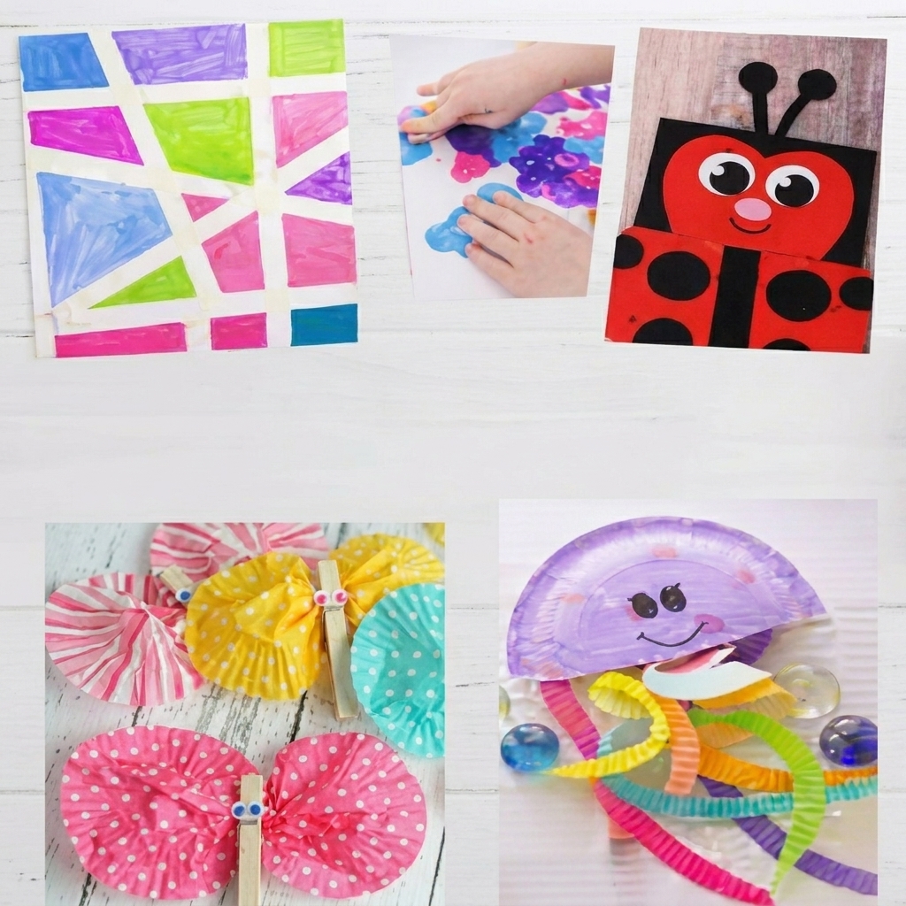 Easy, mess-free crafts for kids