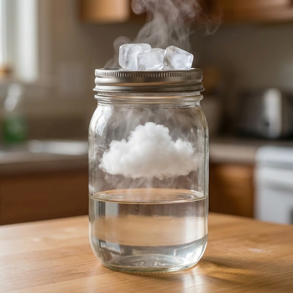 Experiment to create a cloud inside a jar