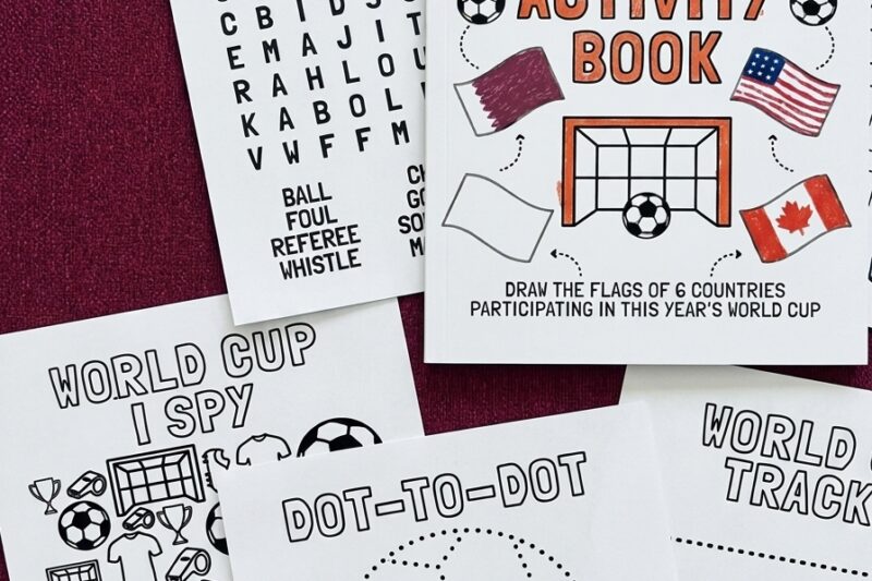 Fun Art Activity for Kids to Celebrate the World Cup: Coloring Pages – 11 Creative Ways to Play