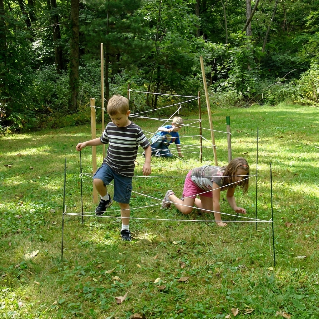 Group games for children in camps