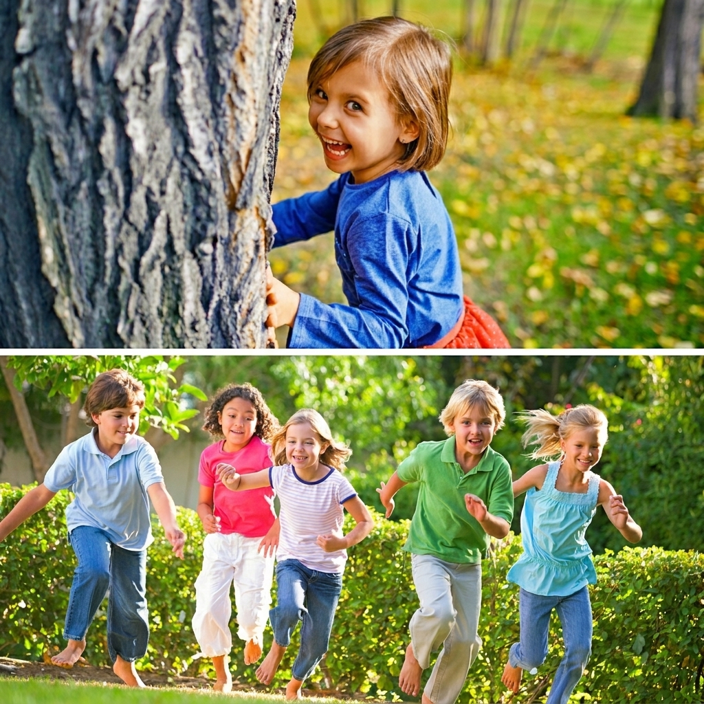 Group games for children in camps