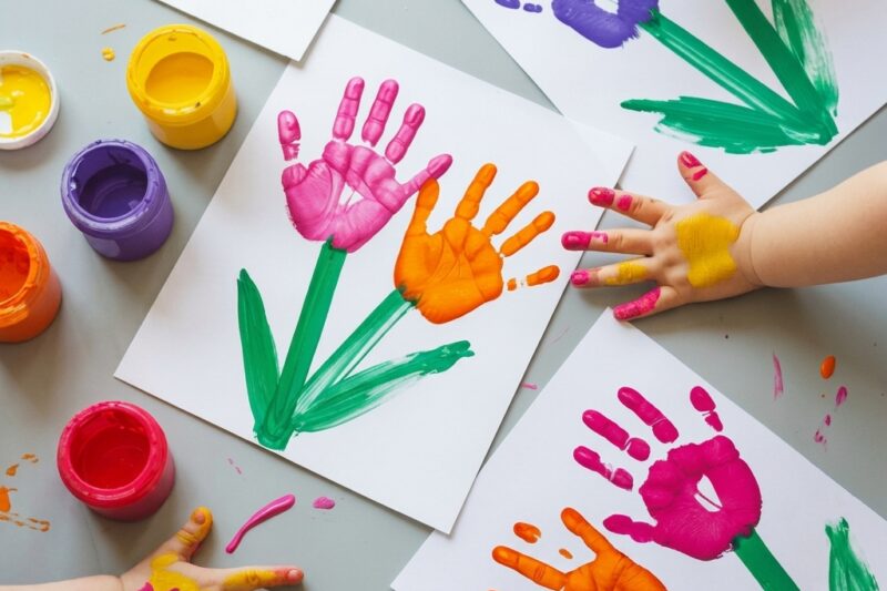 Hand-printed handicrafts: 7 Fun Road Trip Activities